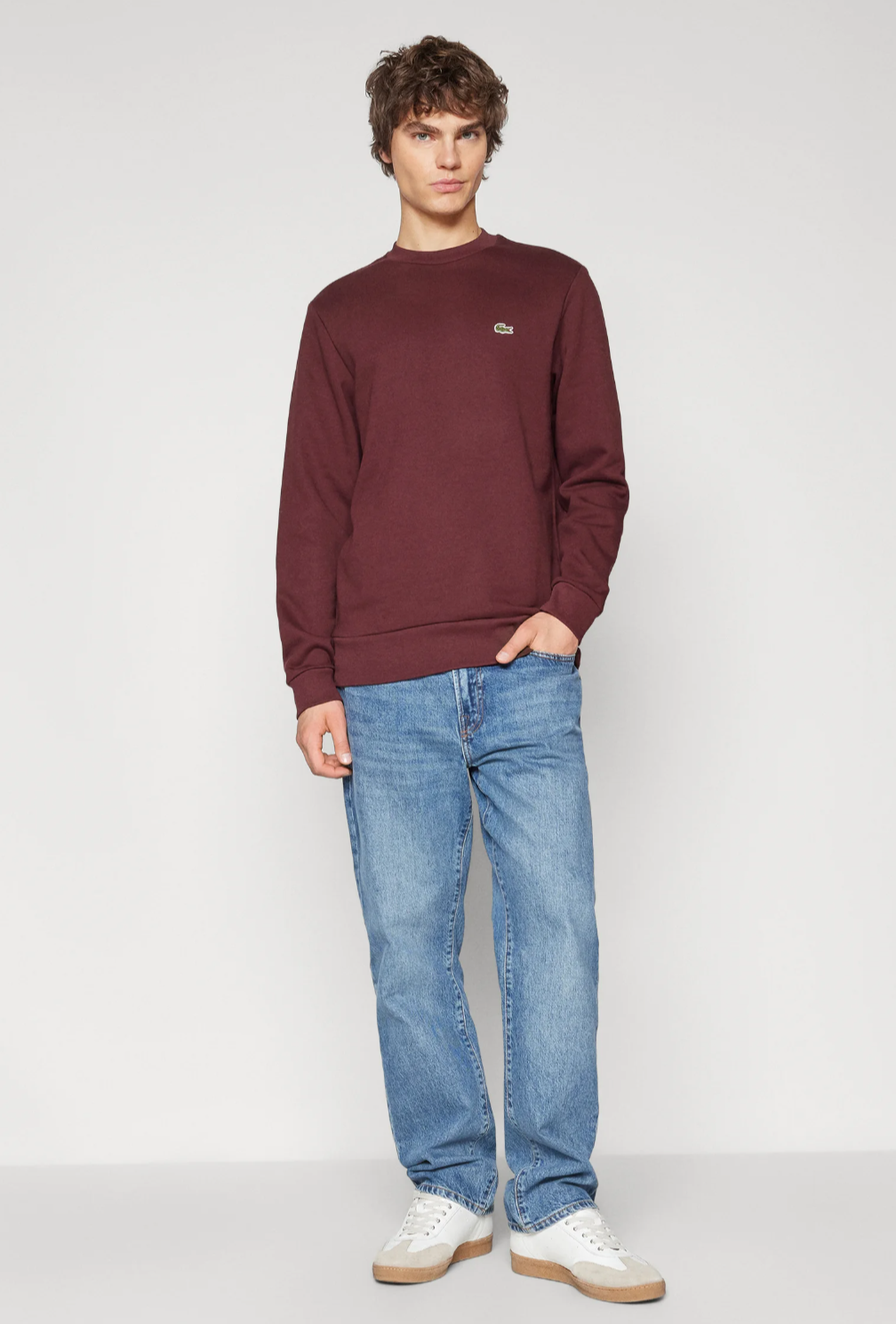 Lacoste Classic Logo Crew Neck Sweatshirt