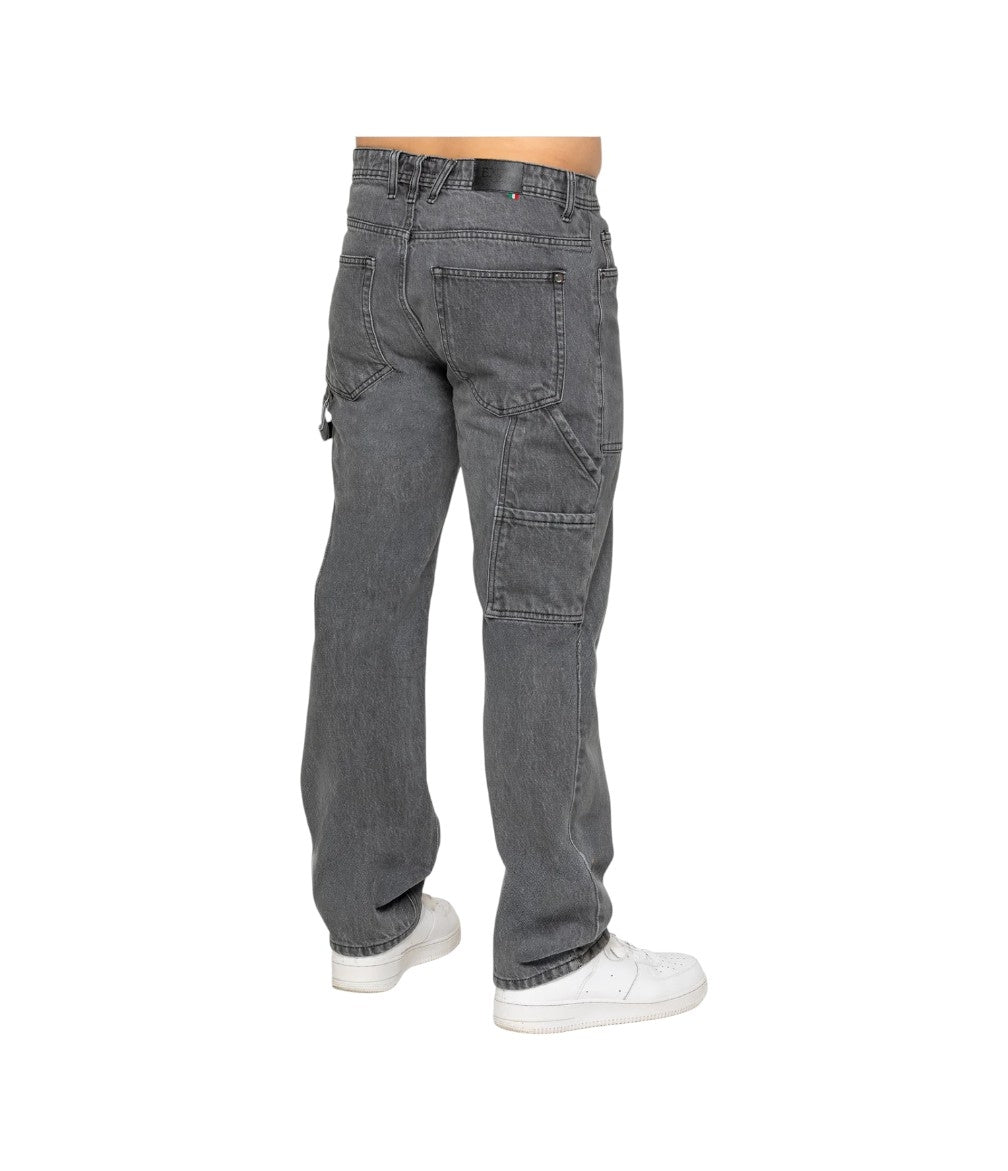Enzo Carpenter Jeans Grey