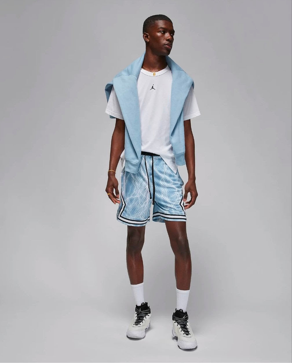 Jordan Sport Dri-FIT Short-Sleeve Top - White