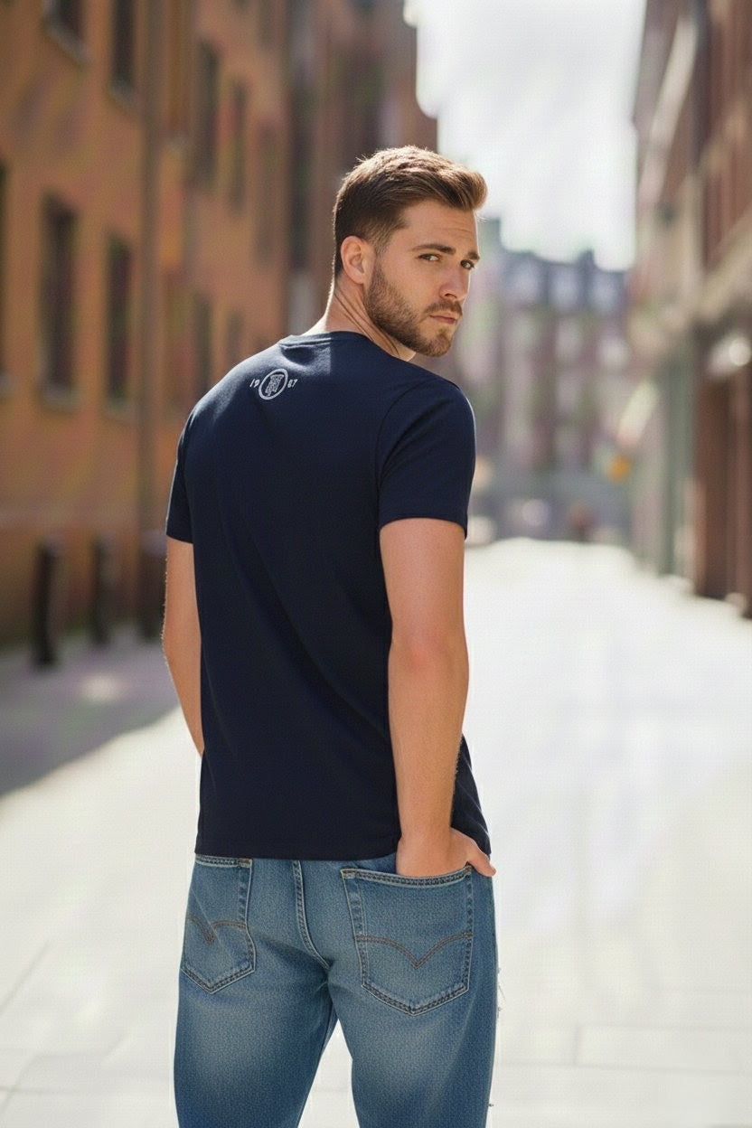 Home Town Signature T-Shirt - Navy