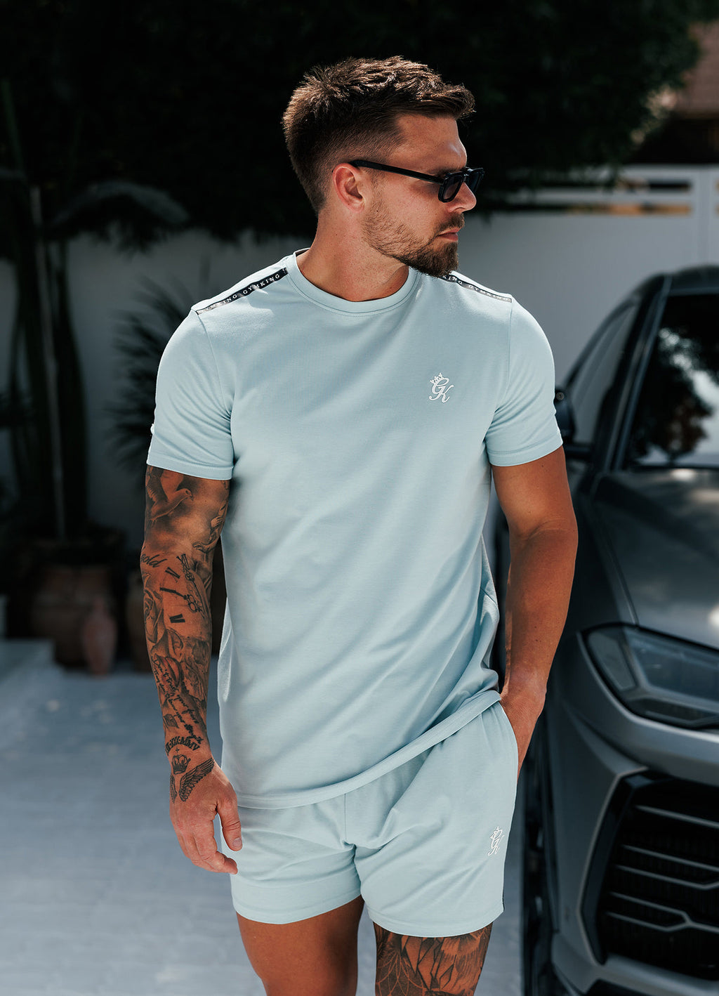 Gym King Taped Jersey T-Shirt