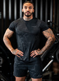 Gym King Debossed Camo T-Shirt