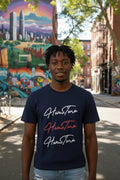Home Town Repeat T-Shirt - Navy