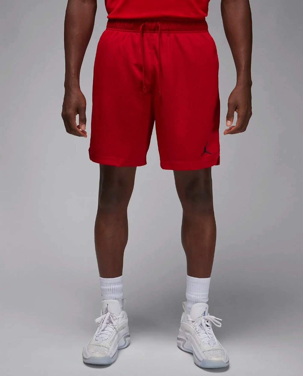 Jordan Sport Dri-FIT Mesh Shorts - Red