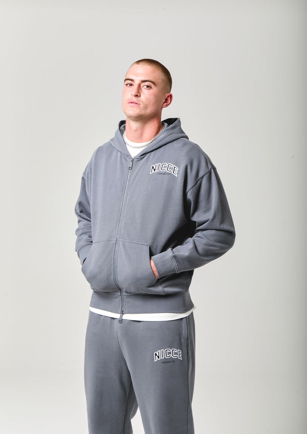 NICCE Mens Elevate Zip Thru Hoodie