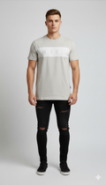 Nicce Mercury Stripe T-Shirt