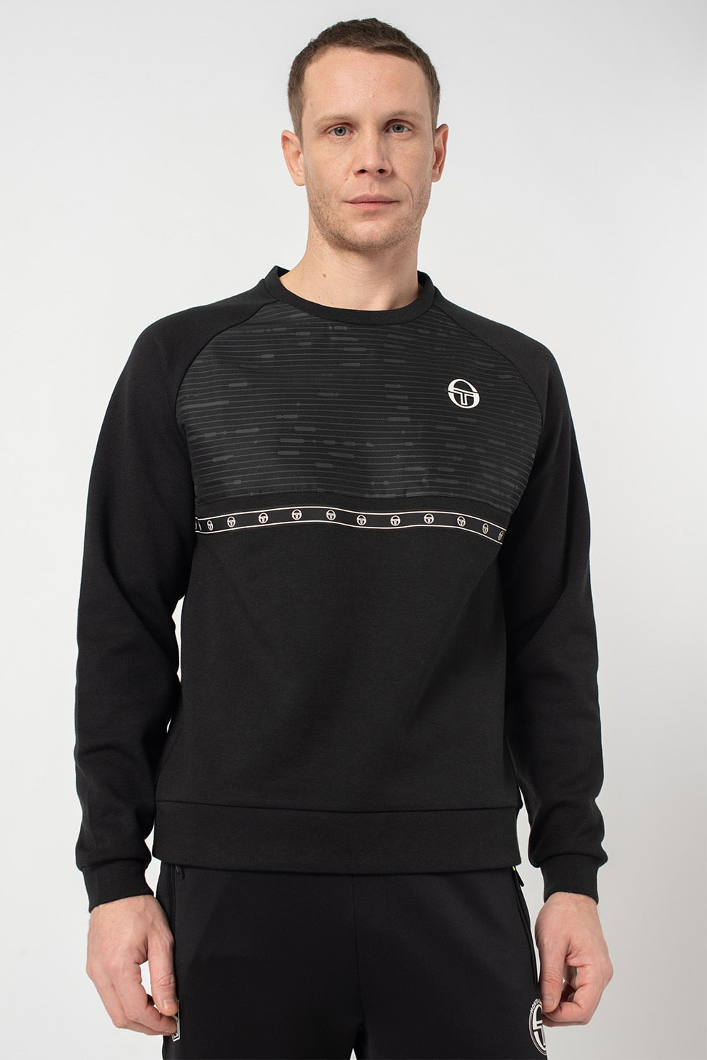 Sergio Tacchini Cass Sweatshirt Taped Branded