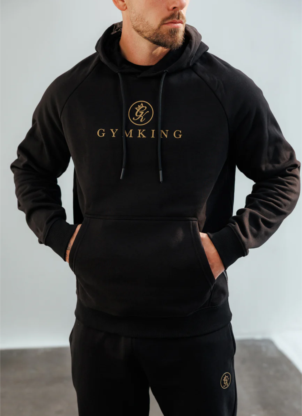Gym King Pro Hood - Black