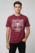 Kenzo Classic Tiger T-Shirt - Burgundy